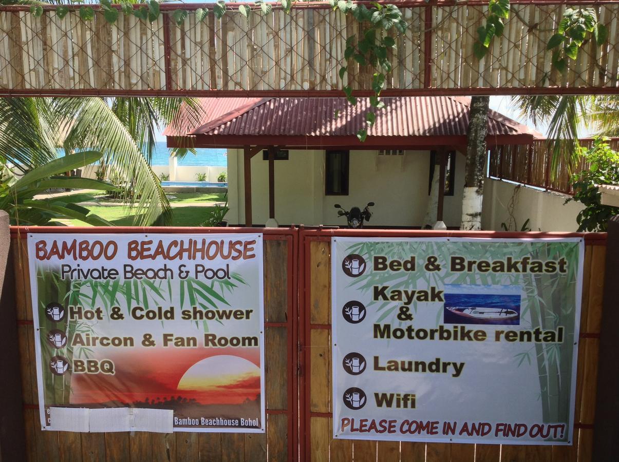 Bamboo Beachhouse Dormitory Garcia Hernandez Exterior foto